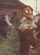Anders Zorn midsommarnattsdans china oil painting reproduction